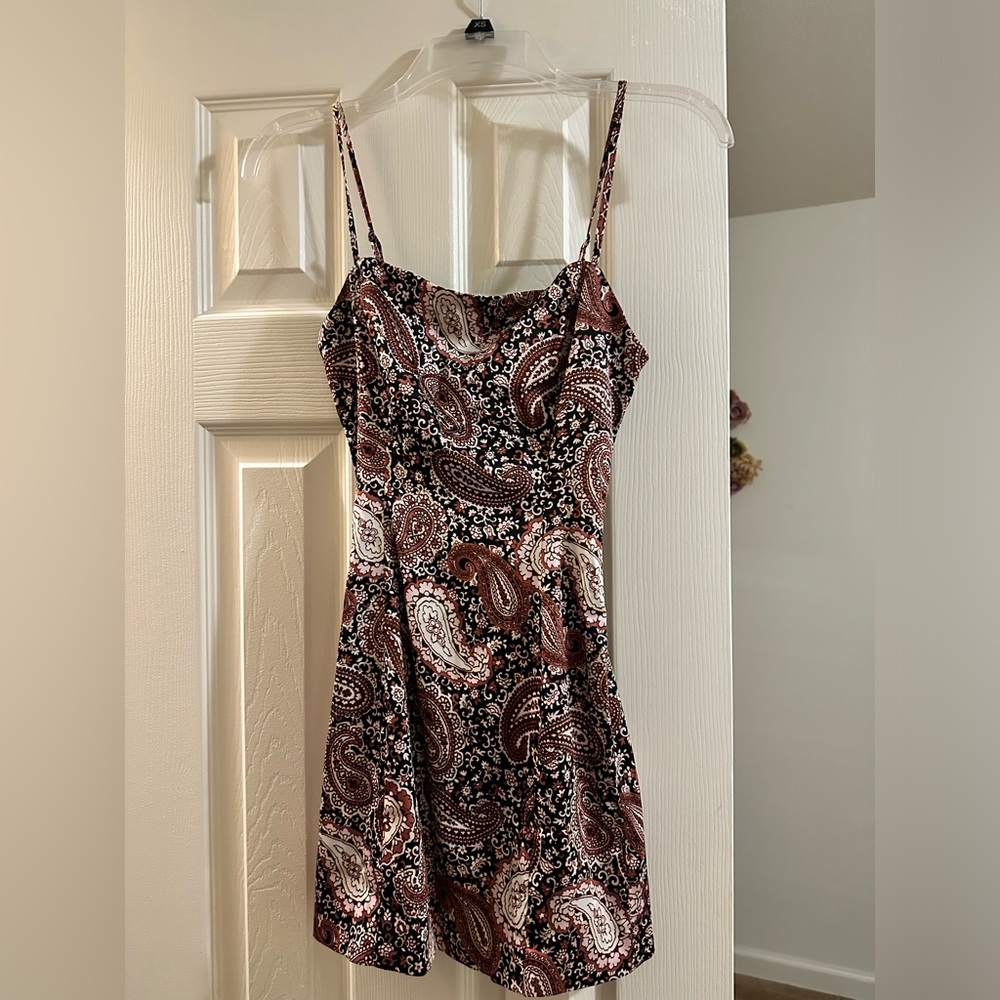 Aritzia satin dress xxs